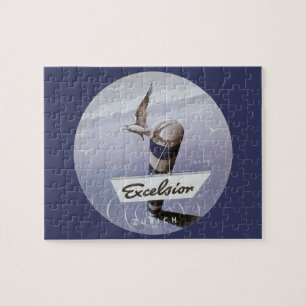 Puzzle Voyage vintage Excelsior Hôtel Zurich Suisse