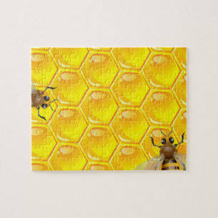 Puzzle Vraiment impossible Honeypeb avec les abeilles