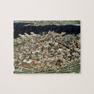 Puzzle Vue aérienne de Boston, MA