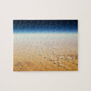 Puzzle Vue aérienne d'un désert