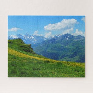Puzzle Vue alpine en Suisse