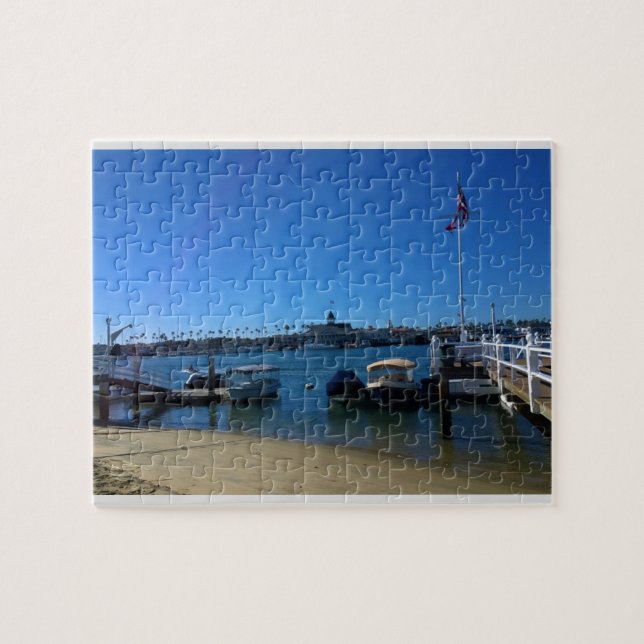 Puzzle Vue de Balboa Island, Newport Beach, Californie (Horizontal)