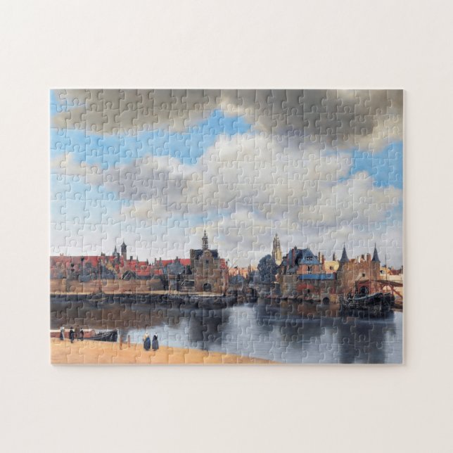 Puzzle Vue de Delft, Johannes Vermeer, 1659-1660 (Horizontal)
