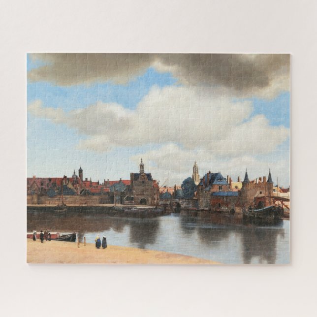 Puzzle Vue de Delft par Johannes Vermeer (Horizontal)