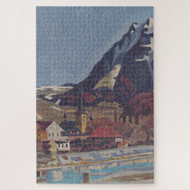 Puzzle Vue de Dolný Kubín par Arnold Peter Weisz (Vertical)