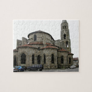 Puzzle Vue de la flèche de l'église (photo)