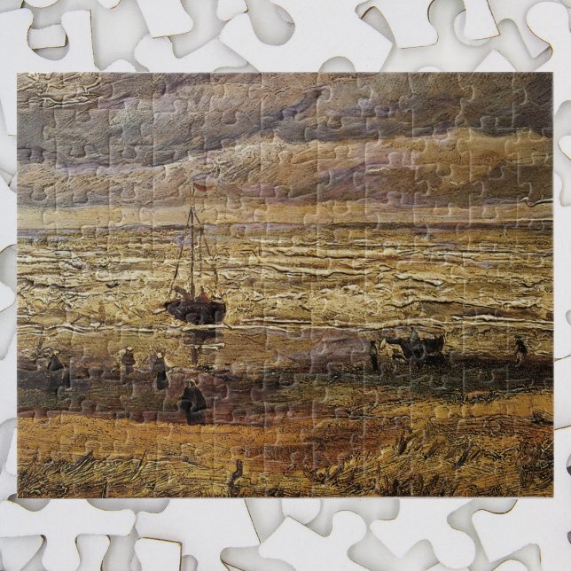 Puzzle Vue de la mer à Scheveningen par Vincent van Gogh (Créateur téléchargé)