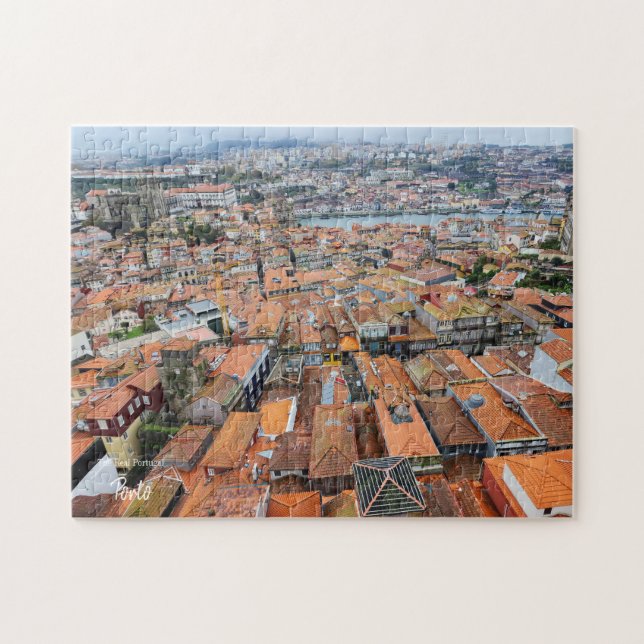 Puzzle Vue de la ville de Porto Portugal (Horizontal)