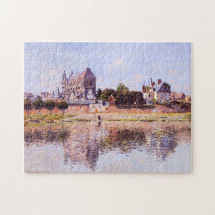 Puzzle Vue de l'église de Vernon Monet Fine Art