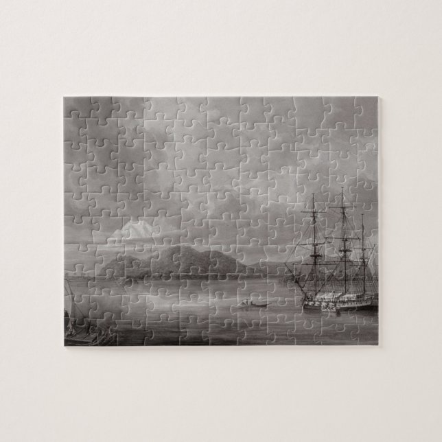 Puzzle Vue de Rio De Manille (lithographie) (Horizontal)