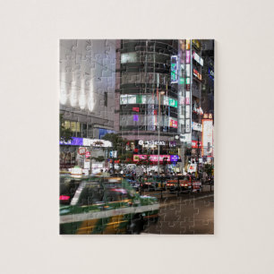 Puzzle Vue de rue de la ville de Tokyo