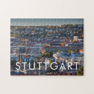 Puzzle Vue dégagée sur la ville de Stuttgart