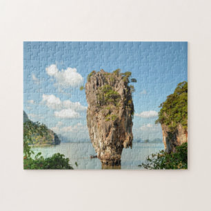 Puzzle Vue depuis la colline de l'île de Ko Tapu en Thaïl