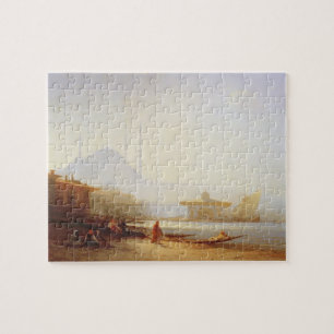 Puzzle Vue d'Istanbul, 1864 (huile sur la toile)
