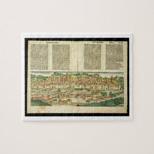 Puzzle Vue d'oeil d'oiseau de Ratisbonne, de Nuremberg ch