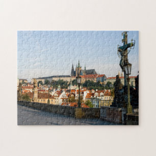 Puzzle Vue du château de Prague depuis le pont Charles, R
