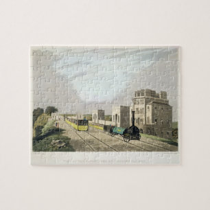 Puzzle Vue du chemin de fer de Manchester et de