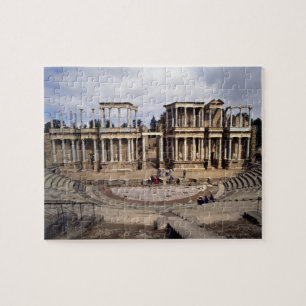 Puzzle Vue du théâtre, commencée 24 AVANT JÉSUS CHRIS
