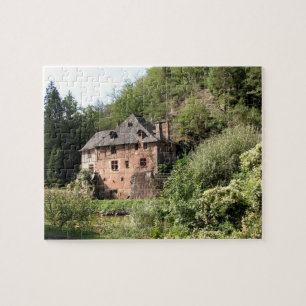 Puzzle Vue d'un manoir (photo)