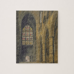 Puzzle Vue intérieure d'Abbaye de Westminster regardant