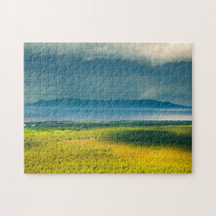Puzzle Vue morose du géant endormi du lac Supérieur