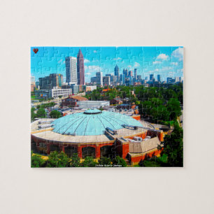 Puzzle Vue panoramique d'Atlanta Géorgie