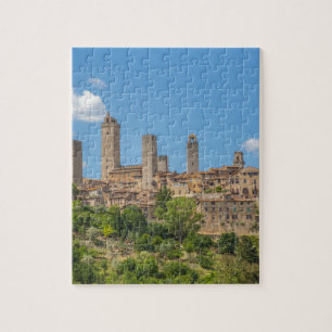 Puzzle Vue panoramique de San Gimignano Toscane Italie