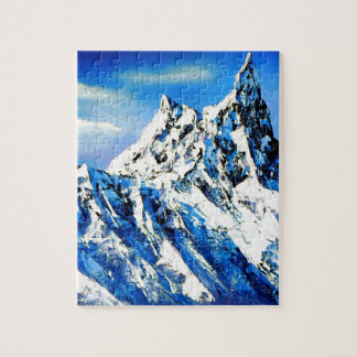 Puzzle Vue Panoramique Du Pic De L'Everest