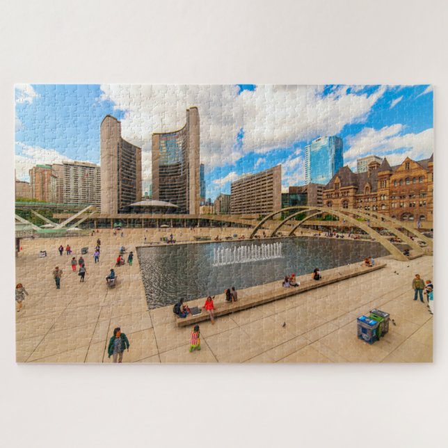 Puzzle Vue pittoresque de la municipalité de Toronto, Can (Horizontal)