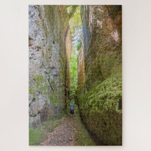 Puzzle Vue pittoresque du sentier "Vie Cave", Toscane, It