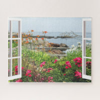 VUE pittoresque SUR LE JARDIN ET LA MER COVE