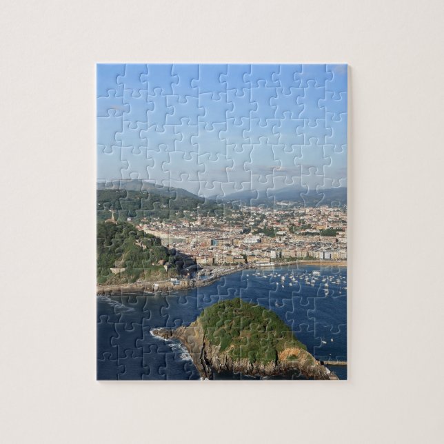 Puzzle Vue pittoresque sur Saint-Sébastien (Vertical)