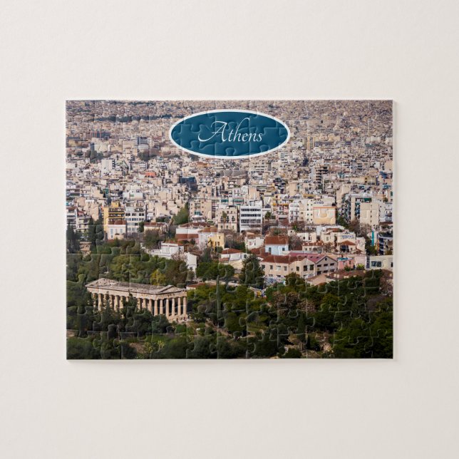 Puzzle Vue sur Athènes (Horizontal)