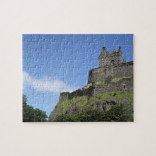 Puzzle Vue sur le château d'Édimbourg, Édimbourg, Écosse,