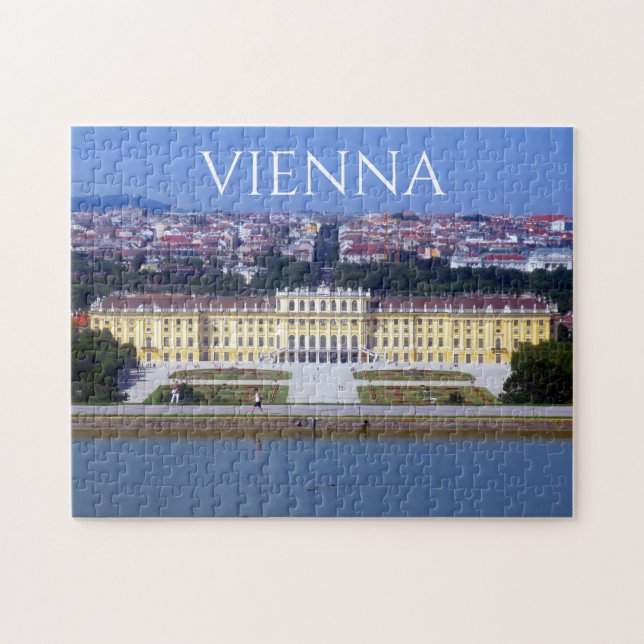 Puzzle vue sur le schönbrunn de Vienne (Horizontal)