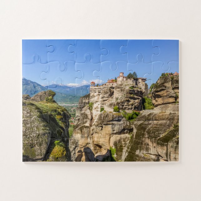 Puzzle vue sur l'un des monastères de Meteora, Grèce (Horizontal)