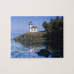 Puzzle WA, île de San Juan, phare de Lime Kiln