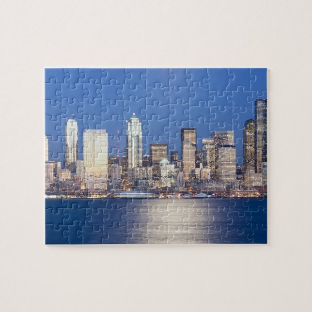 Puzzle WA, Seattle, Seattle et Elliott Bay, 2 (Horizontal)
