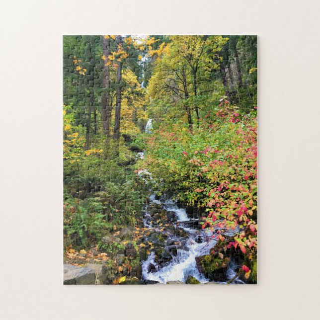 Puzzle Wahkeena Falls, gorge de Columbia, Oregon (Vertical)