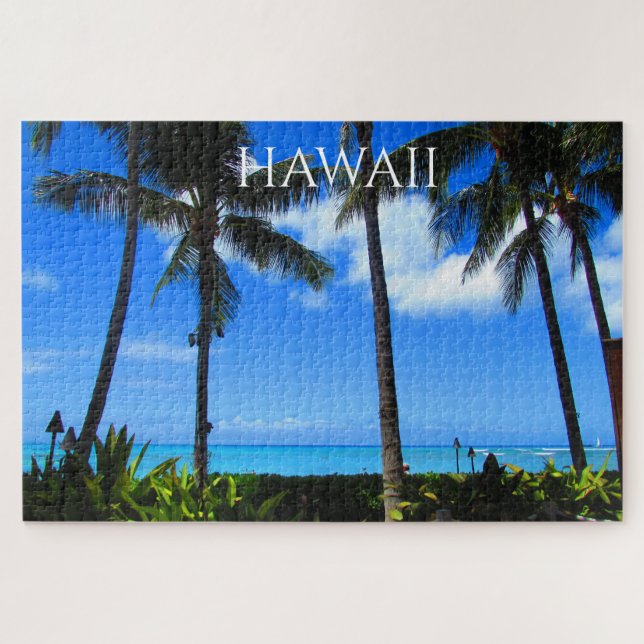 Puzzle Waikiki Hawaii (Horizontal)