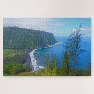 Puzzle Waipio Valley Lookout, Hawaii,