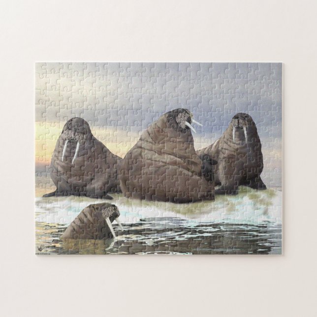 Puzzle Walrus - Quatre frères (Horizontal)