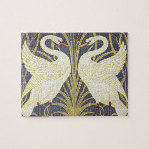 Puzzle Walter Crane Swan, Rush And Iris Art Nouveau