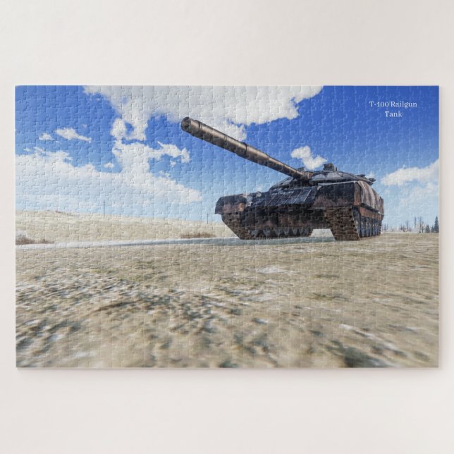Puzzle War Tank (Horizontal)