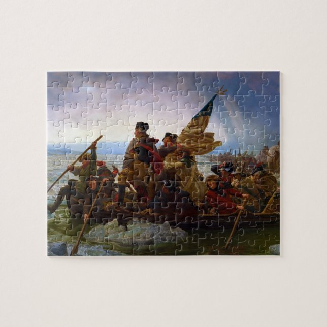 Puzzle Washington croisant le Delaware par Emanuel Leutze (Horizontal)