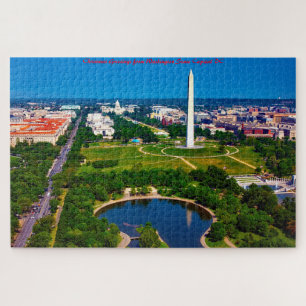 Puzzle Washington State Capital DC. voeux de Noël