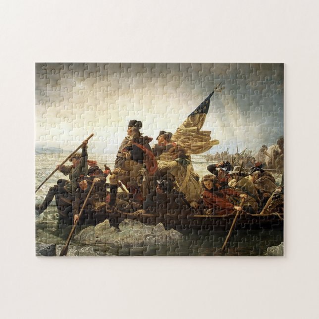 Puzzle Washington Traverse Le Delaware River (Horizontal)
