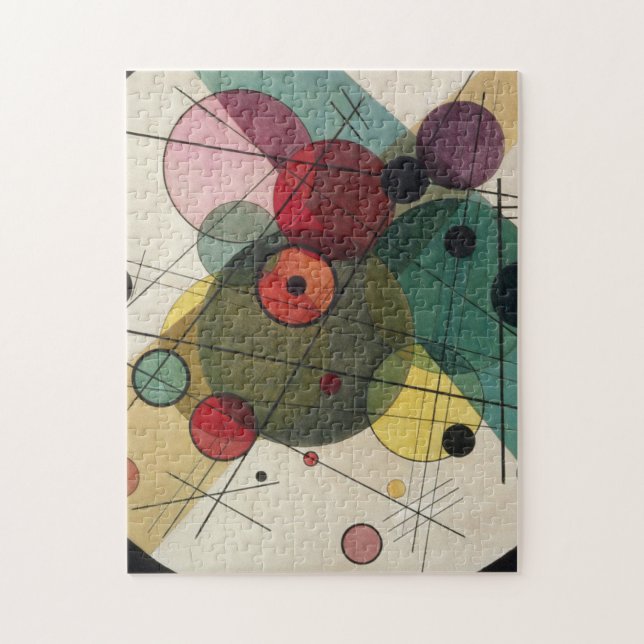 Puzzle Wassili Kandinsky - Cercles en cercle (Vertical)