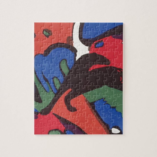 Puzzle Wassily Kandinsky Franz Marc Blue Rider Peinture (Vertical)