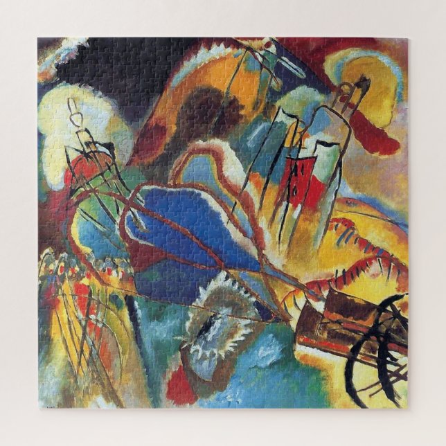 Puzzle Wassily Kandinsky - Improvisation 30 (Canons) (Vertical)